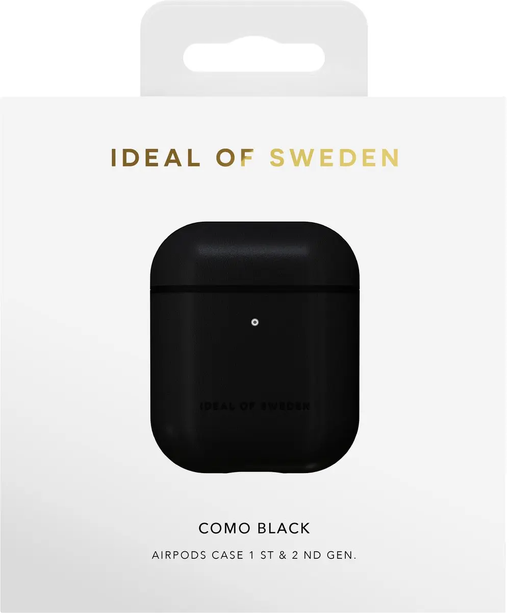 iDeal of Sweden AirPods Case PU - Apple AirPods 1/2/Pro - Zwart