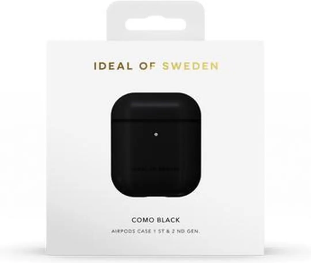 iDeal of Sweden AirPods Case PU - Apple AirPods 1/2/Pro - Zwart