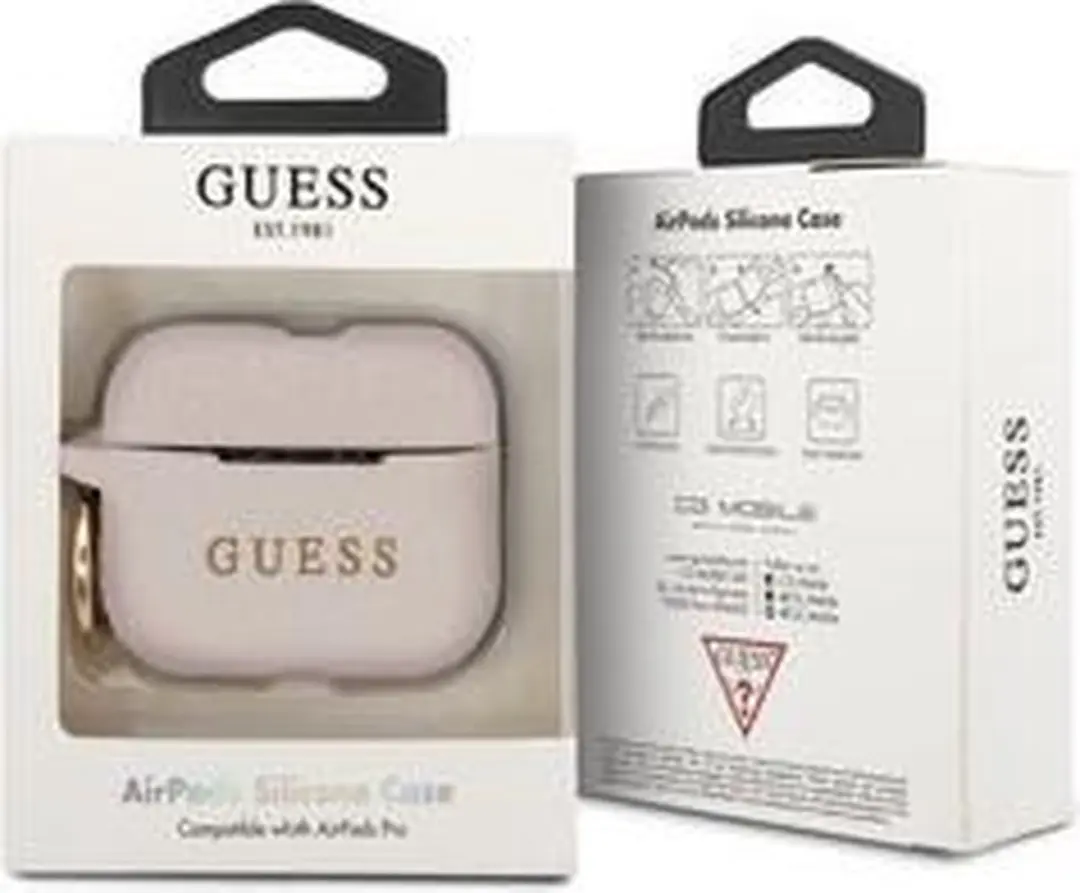 Guess AirPods Pro Case - Licht Roze