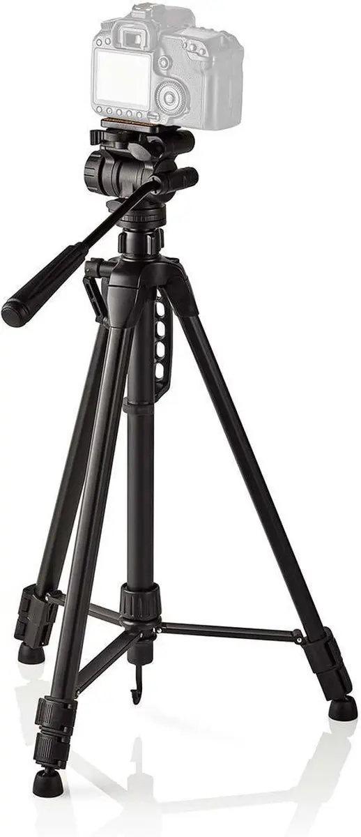 Nedis TPOD4200BK Statief - 3.0 kg - 60-165cm - 3 Segmenten - Zwart