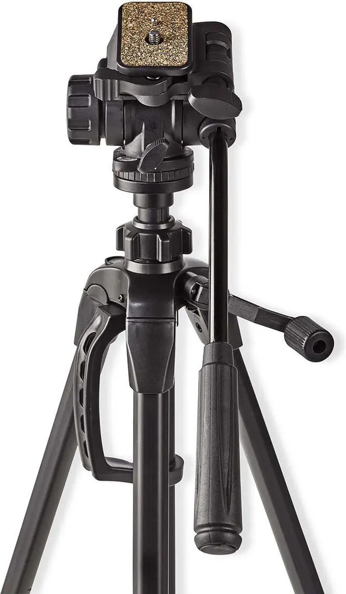 Nedis TPOD4200BK Statief - 3.0 kg - 60-165cm - 3 Segmenten - Zwart