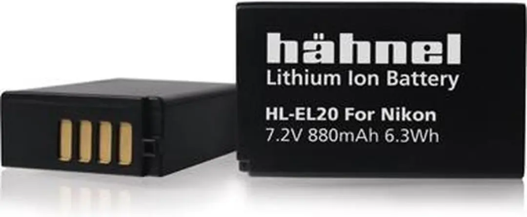 Hähnel HL-EL20/20a Li-Ion Accu 880mAh - Nikon EN-EL20/20a