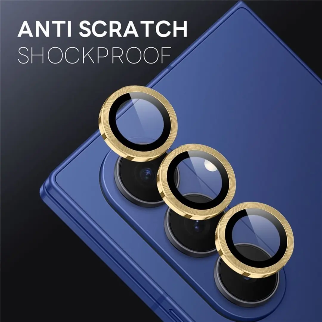 NORTHJO Galaxy Z Fold 8 Ultra Camera Lens Protector - Goud - 8721389807302