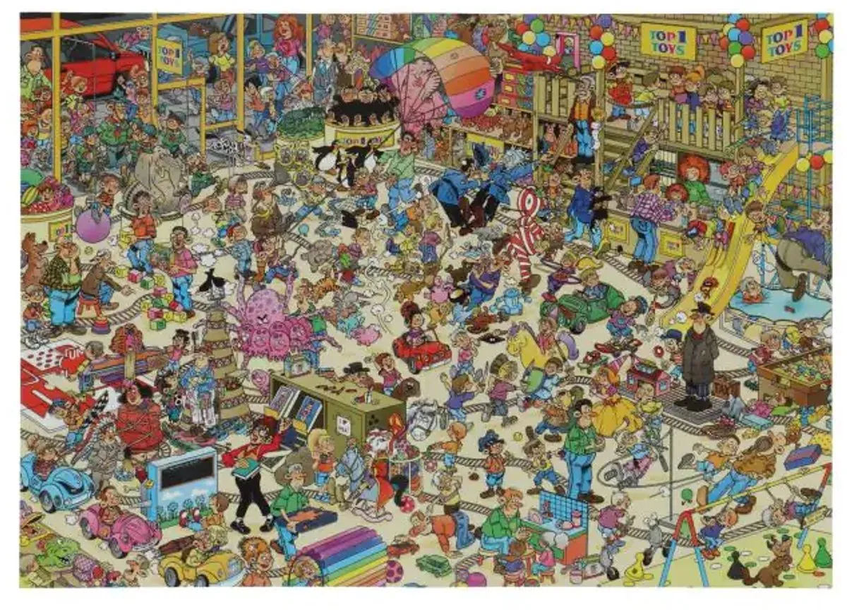 Jan van Haasteren Puzzle 1000 Stuks - Multi