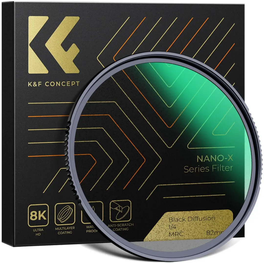 K&F Concept 1/4 Black Mist Filter Nano X 77mm