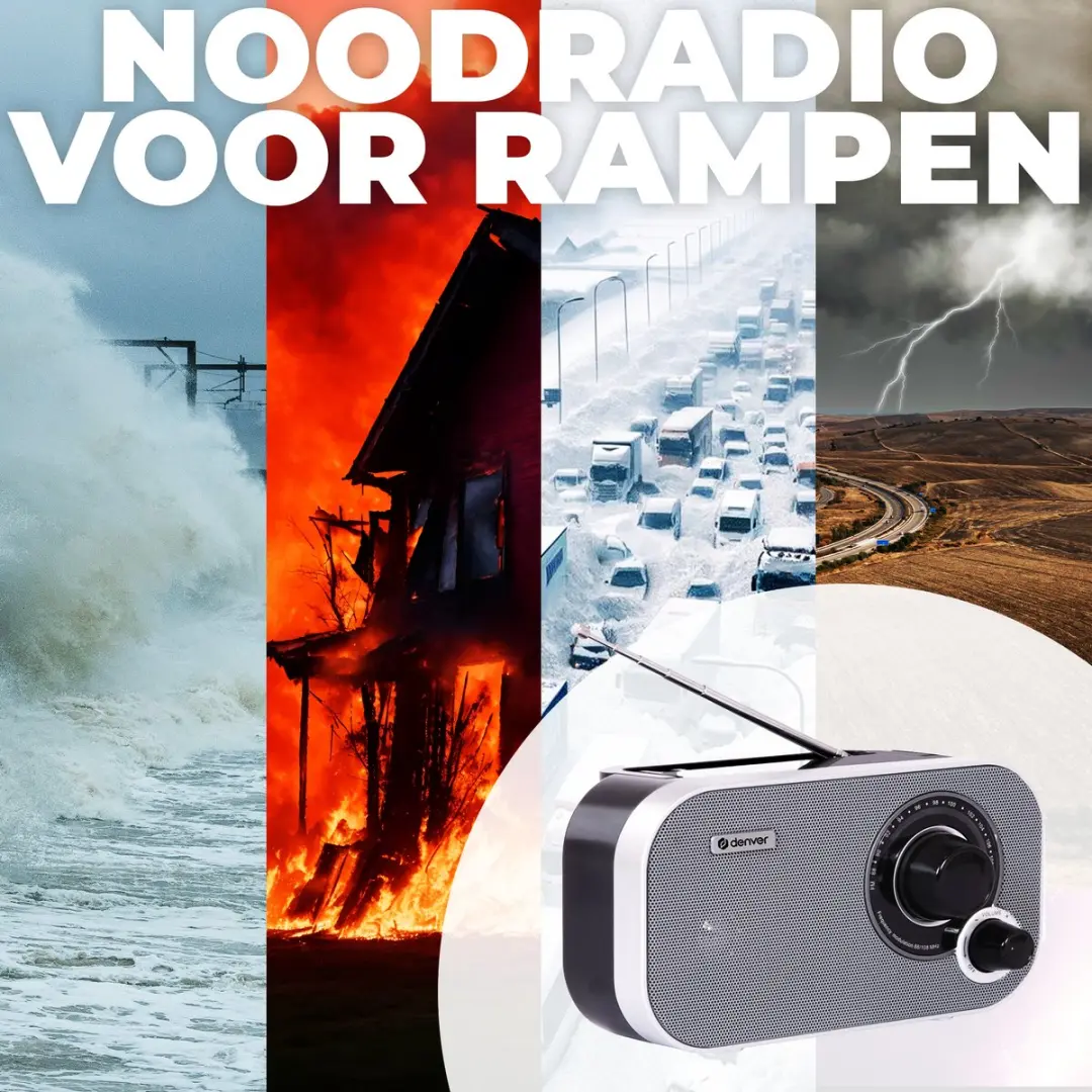 Denver TR-51 Noodradio Grijs - afbeelding 6 van 6