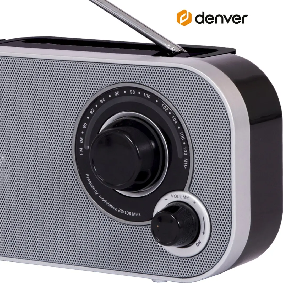 Denver TR-51 Noodradio Grijs