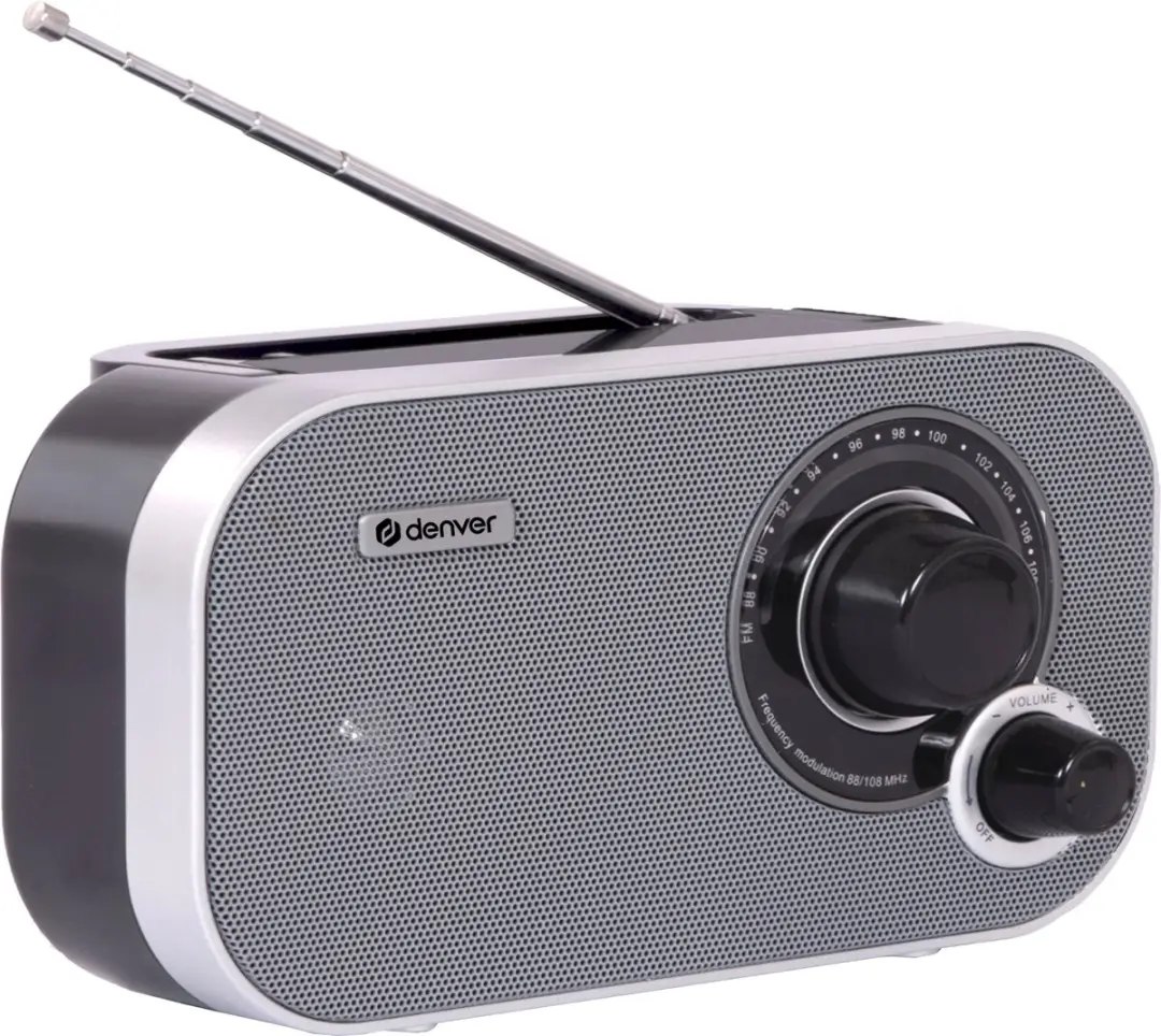 Denver TR-51 Noodradio Grijs
