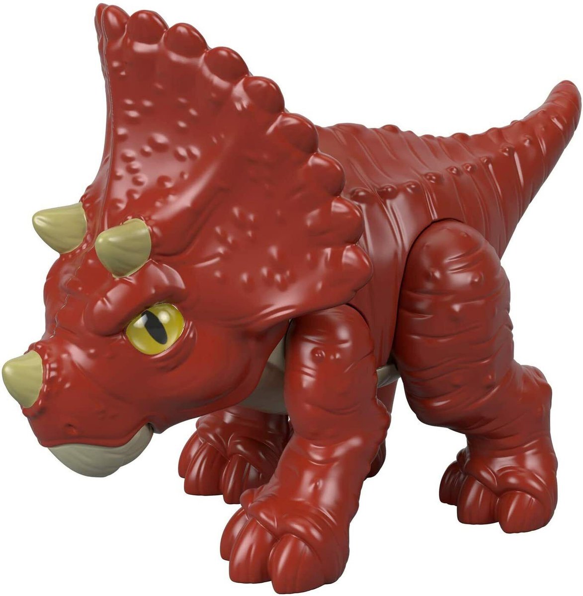 Jurassic World Triceratops Mini Dinosaur - 10 cm - Actiefiguur - Fisher Price