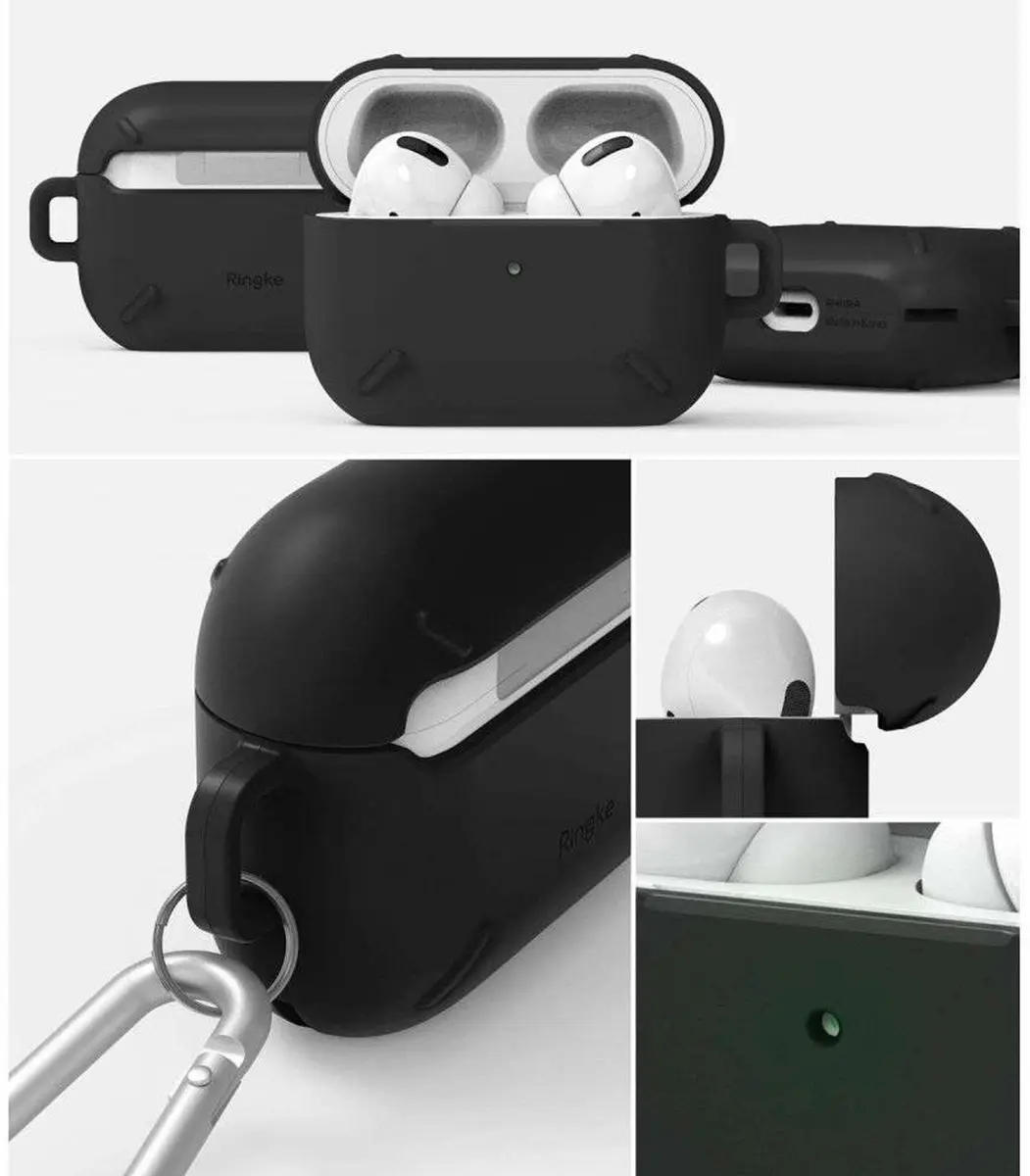 Ringke Hoesje AirPods Pro ACEC0013 - Zwart