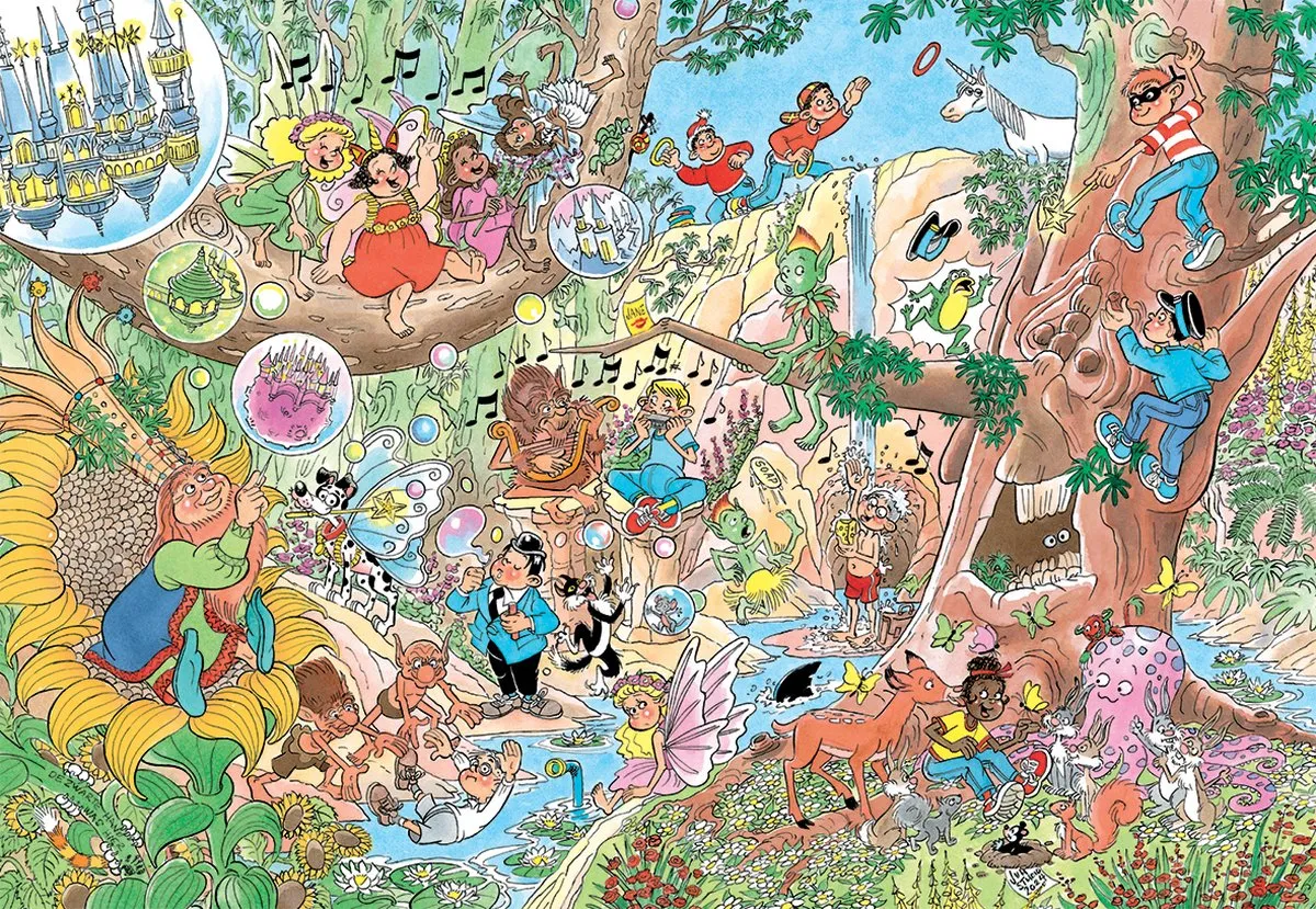 Jan van Haasteren Junior Efteling Droomvlucht Puzzel 360 Stuks