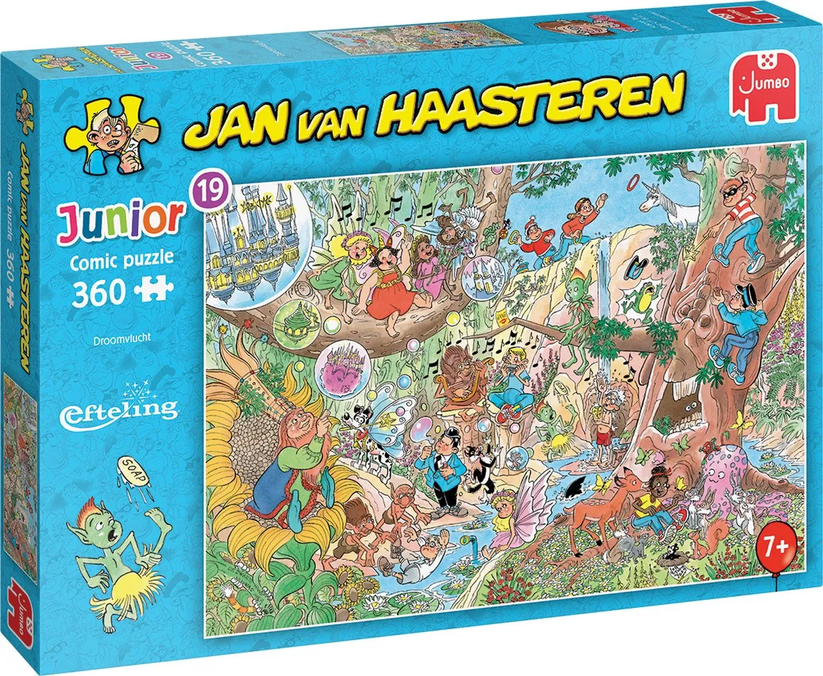 Jan van Haasteren Junior Efteling Droomvlucht Puzzel 360 Stuks