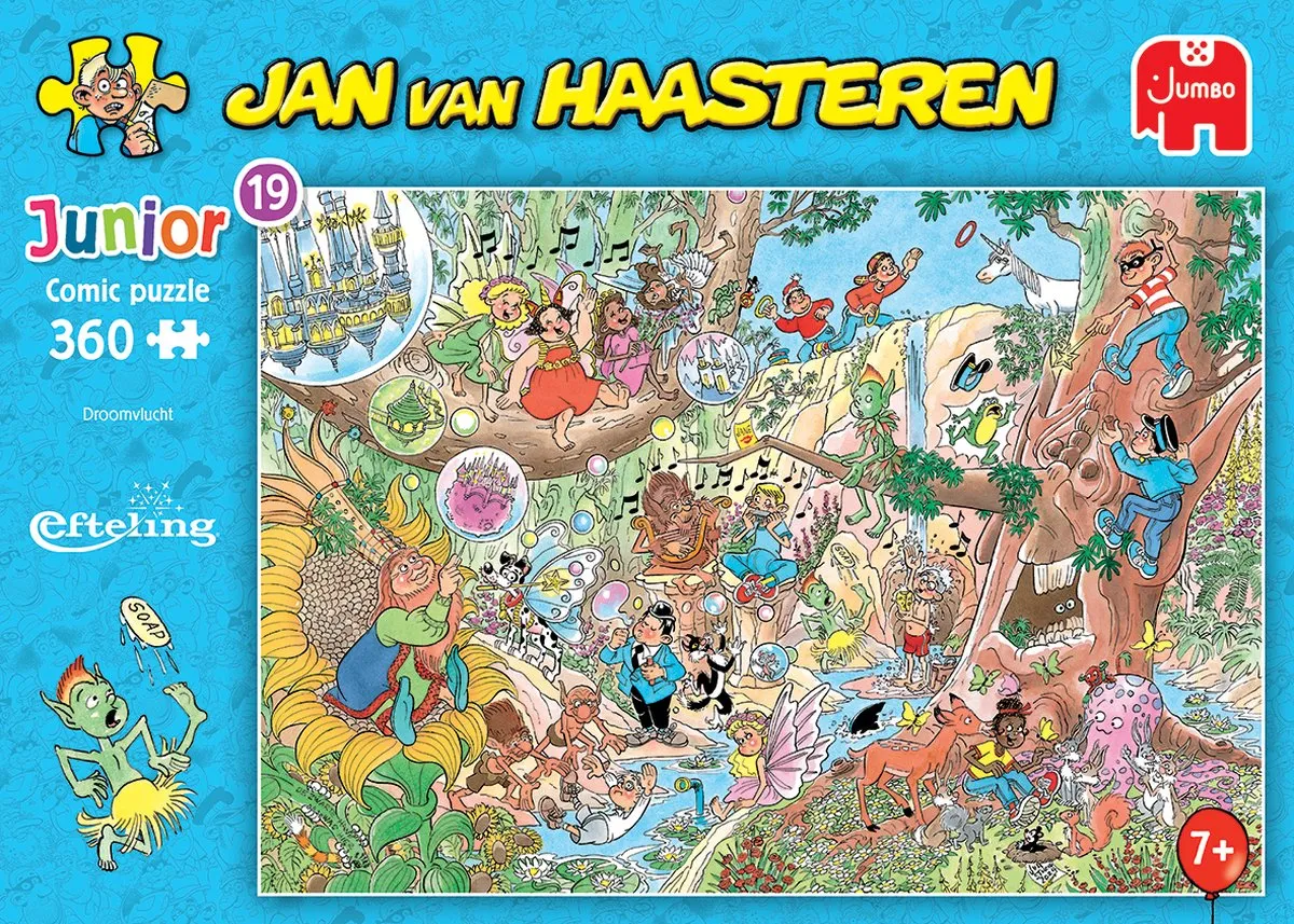 Jan van Haasteren Junior Efteling Droomvlucht Puzzel 360 Stuks