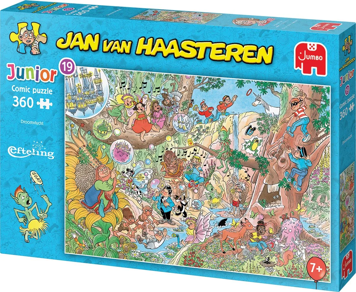 Jan van Haasteren Junior Efteling Droomvlucht Puzzel 360 Stuks