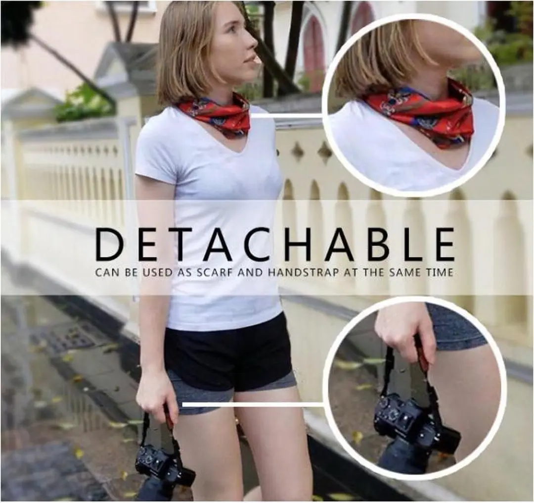 GGS SCS-02 Draagriem Silk Scarf - Tijgerprint