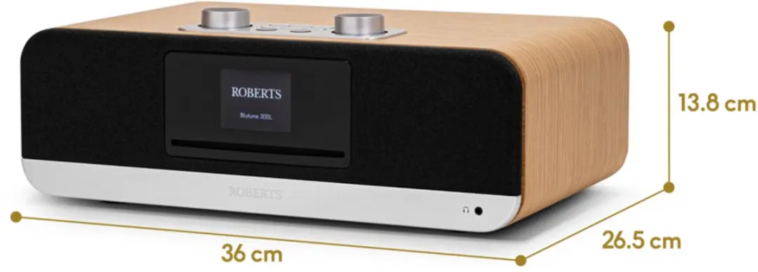 Roberts Blutune 300 LE Radio - Cherry - afbeelding 6 van 6