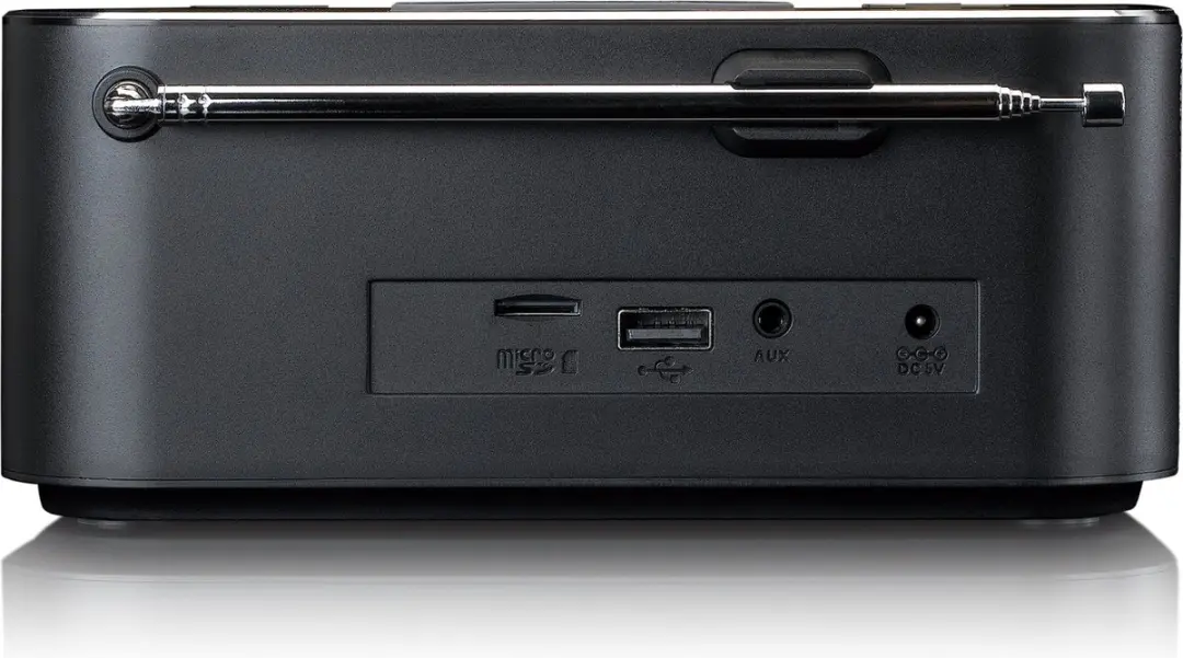 Lenco CR-650BK Wekkerradio - DAB/FM - Bluetooth - Draadloos opladen
