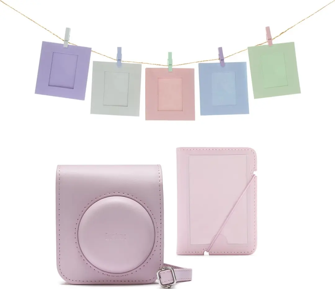 Fujifilm Instax Mini 12 Schoudertas 4177094 - Roze