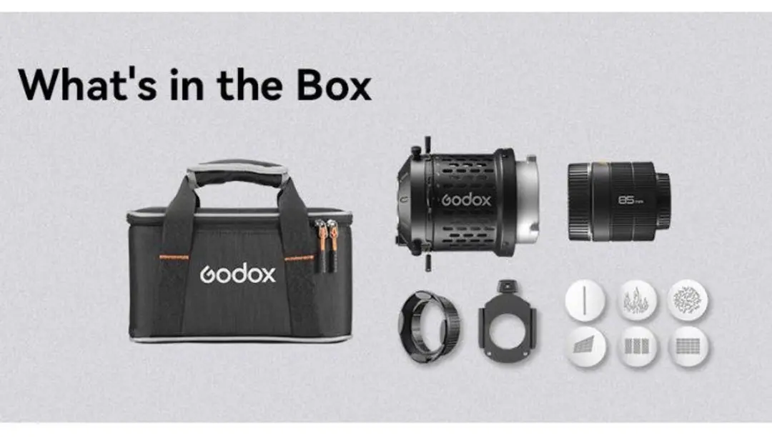 Godox BLP Projectie-accessoire - Bowens-mount - Zwart