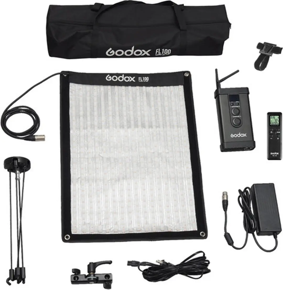 Godox FL100 Flexibel LED Lichtpaneel 100W - Zwart