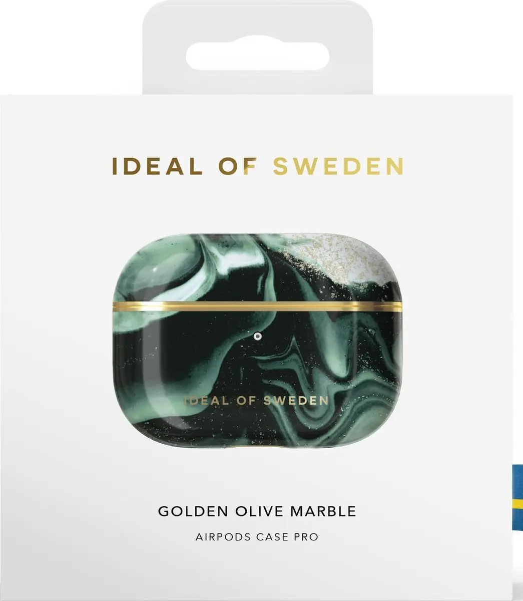 iDeal of Sweden AirPods Case Print Pro Golden Olive Marble - IDFAPCAW21-PRO-320
