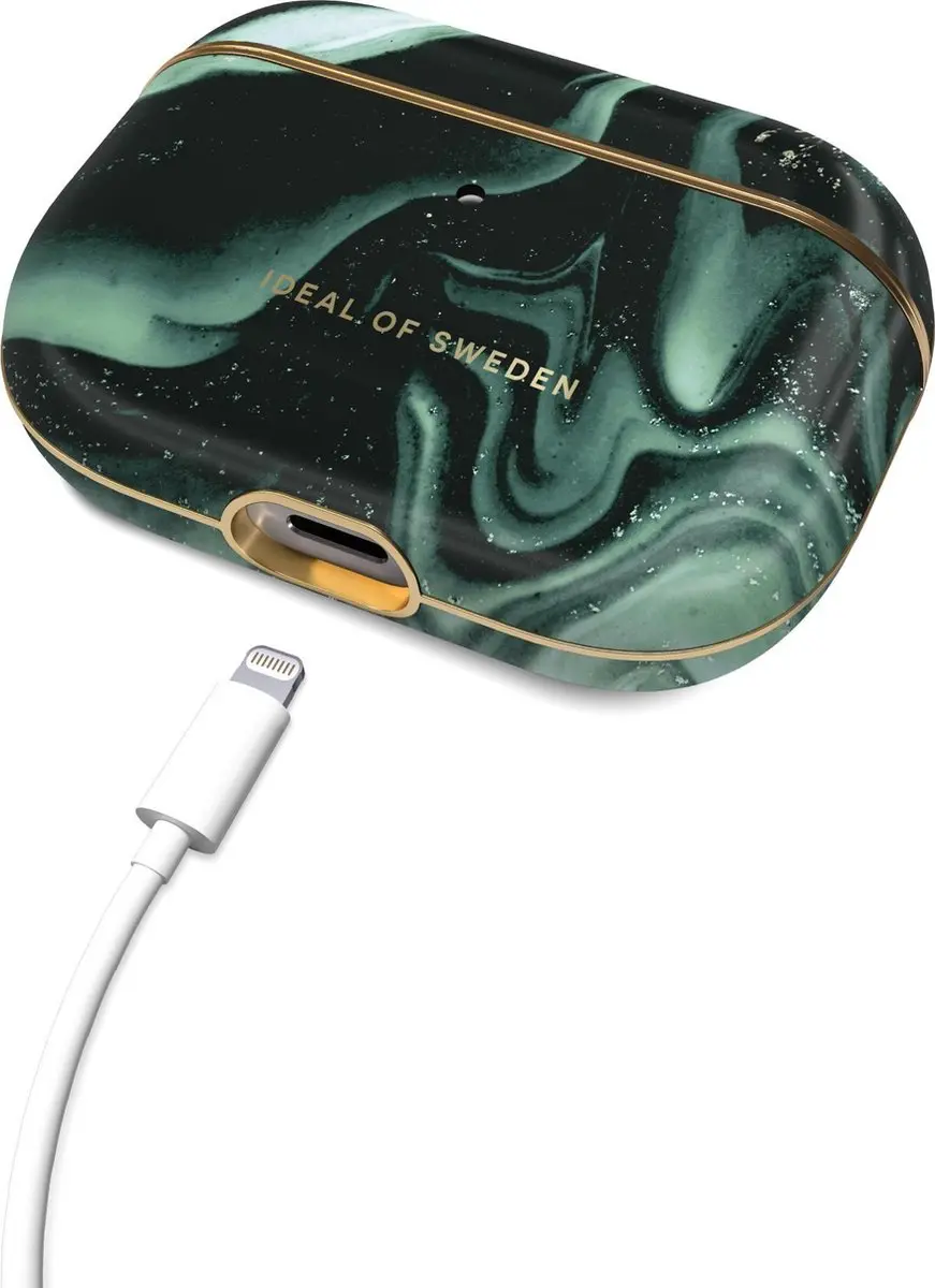 iDeal of Sweden AirPods Case Print Pro Golden Olive Marble - IDFAPCAW21-PRO-320