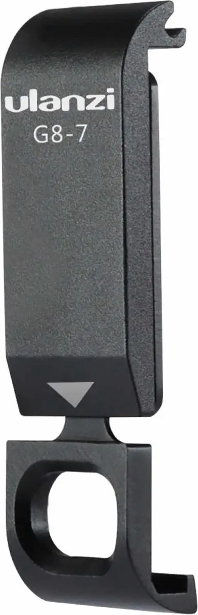 Ulanzi G8-7 Batterijdeur GoPro 8 - Metaal - Zwart