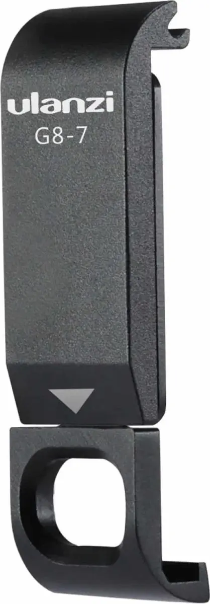Ulanzi G8-7 Batterijdeur GoPro 8 - Metaal - Zwart - afbeelding 6 van 6
