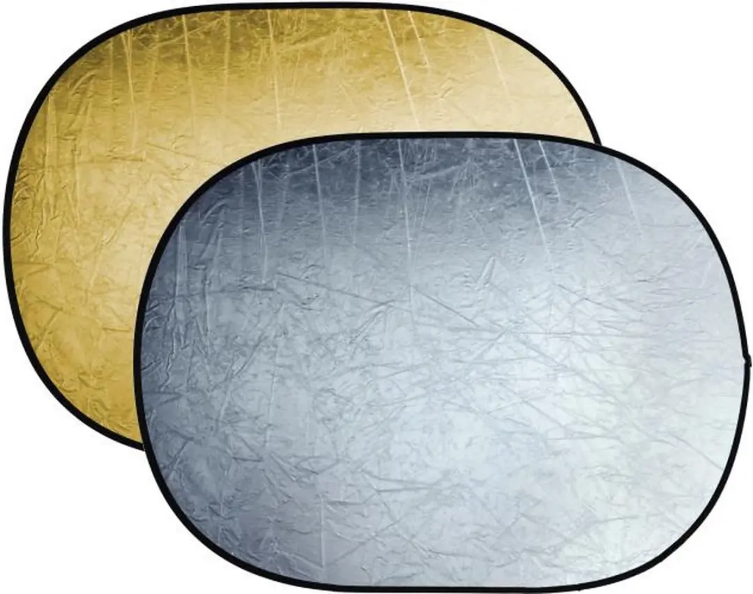 Bresser BR-TR5 Reflectiescherm 90x120cm - Goud/Zilver