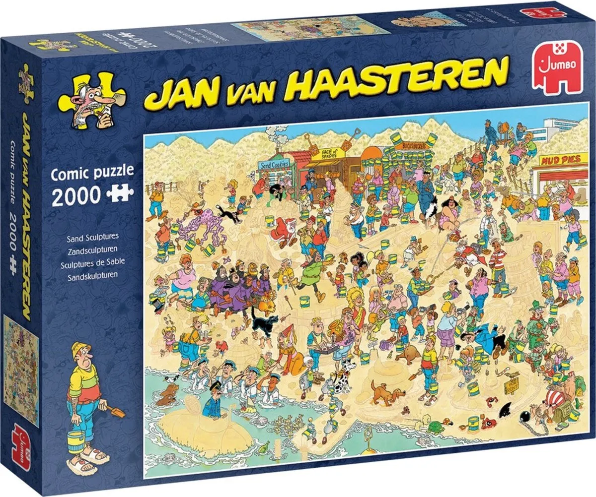 Jan van Haasteren Zandsculpturen Legpuzzel 2000 Stuks - 20072
