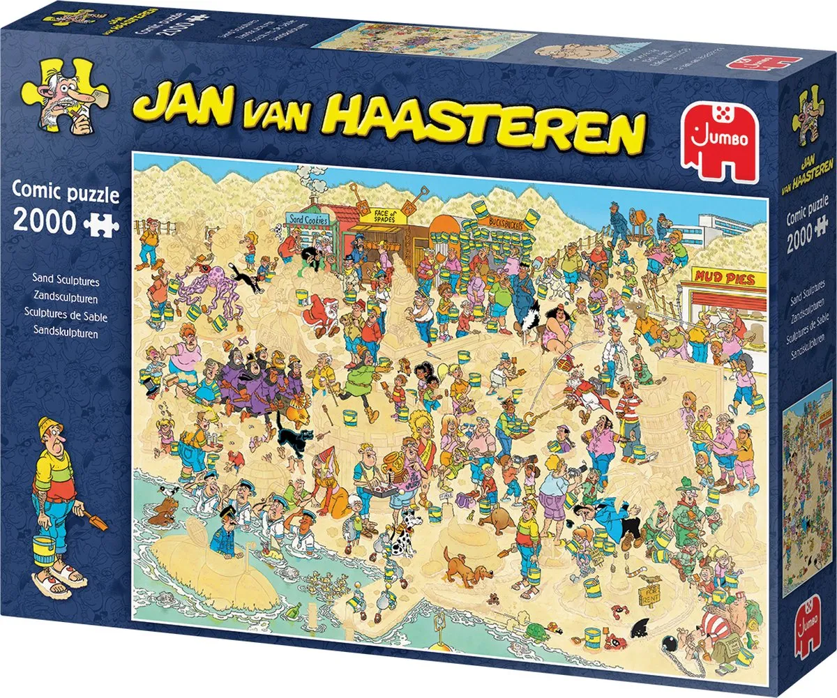 Jan van Haasteren Zandsculpturen Legpuzzel 2000 Stuks - 20072