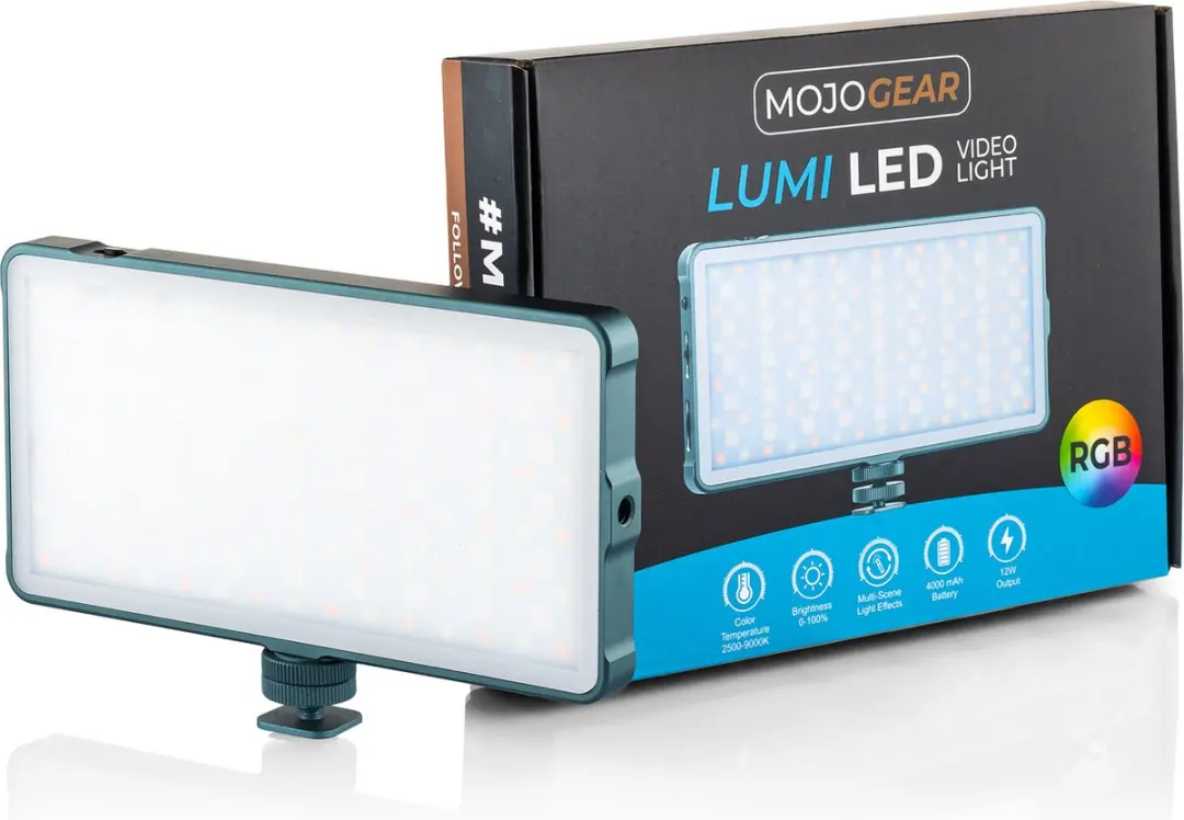 MOJOGEAR Lumi RGB LED-lamp MG-L05-RGB - 12W - 135 LED's - Grijs