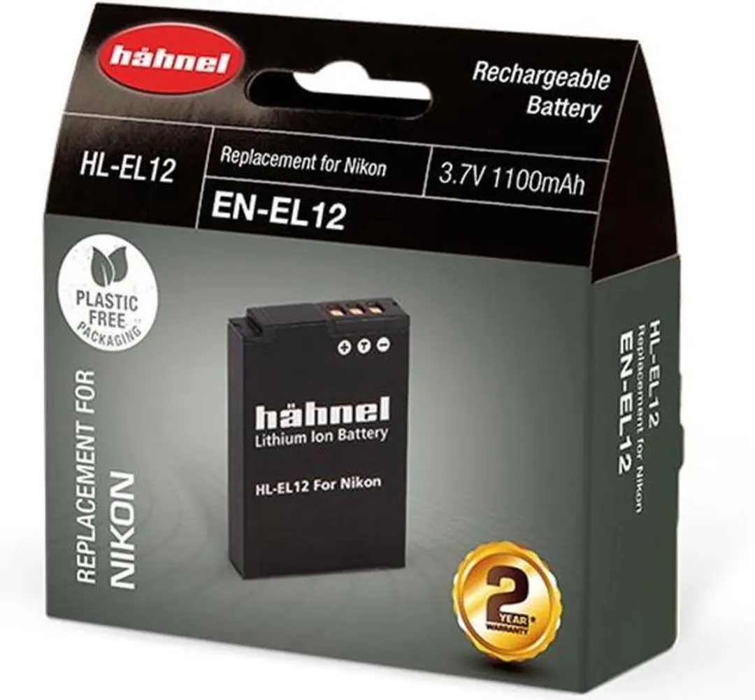 Hähnel HL-EL12 Accu 980mAh - Nikon EN-EL12