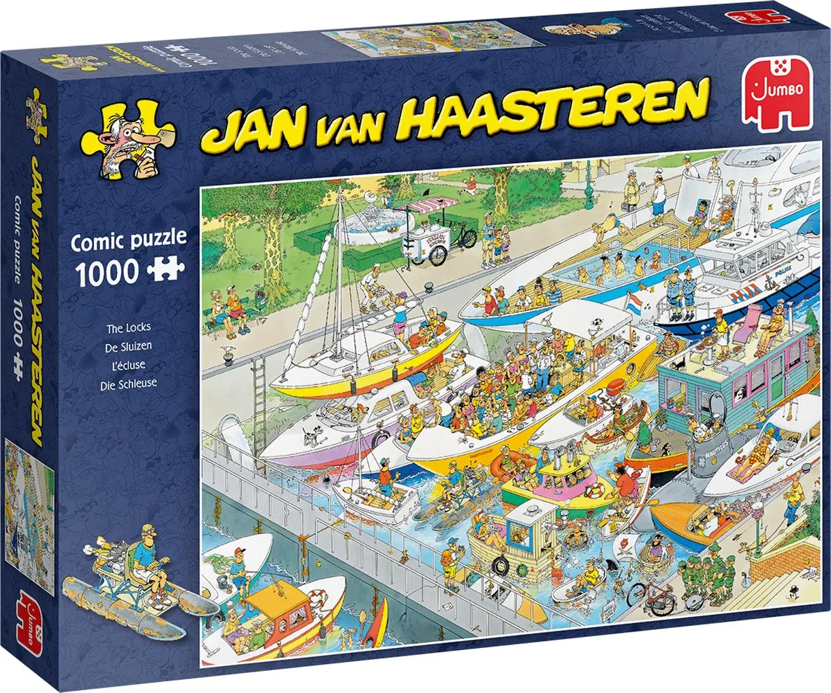 Jan van Haasteren De Sluizen Legpuzzel 1000 Stuks
