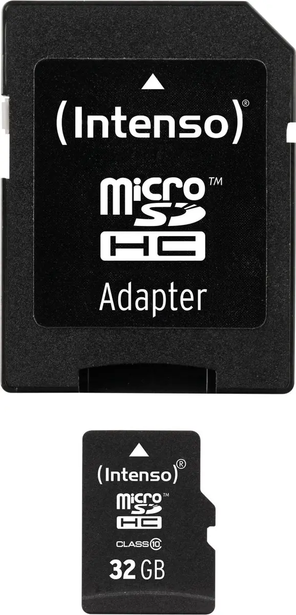 Intenso 32GB Micro SDHC Class 10 Geheugenkaart