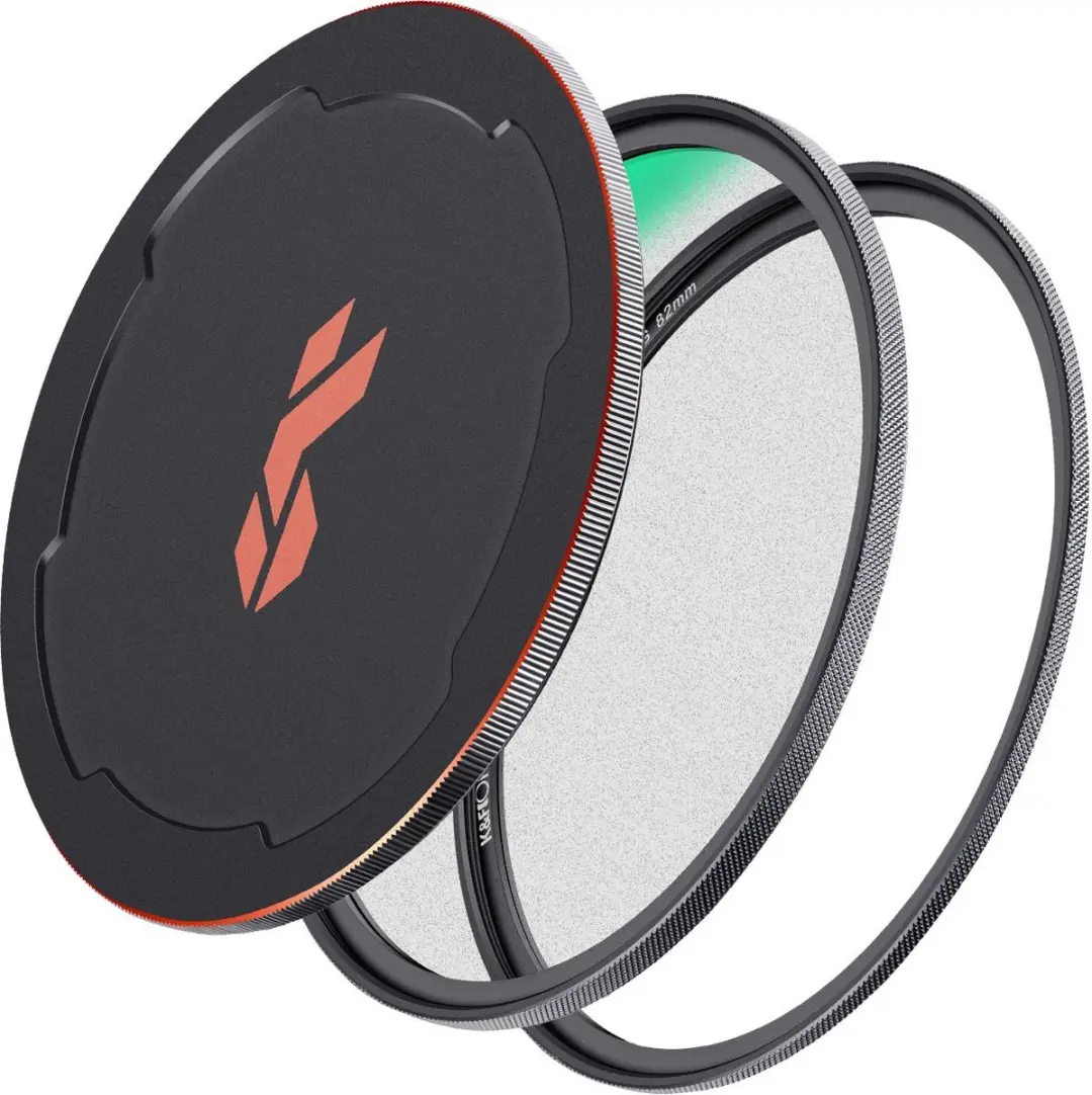 K&F Concept Magnetic 1/4 Black Mist Filter Nano X 82mm - Zwart