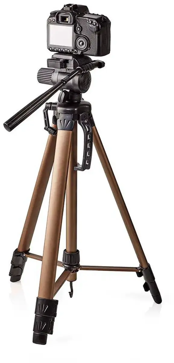 Nedis TPOD2300BZ Statief - 4kg - 64-161cm - 2 Segmenten - Brons/Zwart