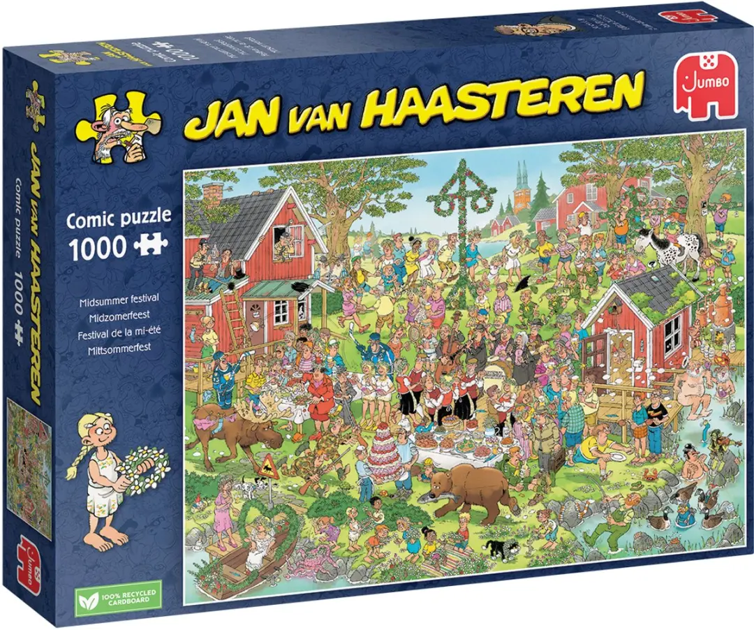 Jan van Haasteren Midzomerfeest Legpuzzel 1000 Stuks - Meerkleurig