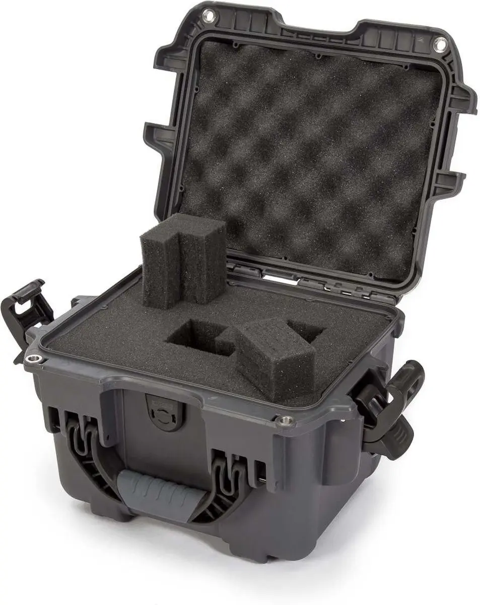 Nanuk 908 Koffer met Schuim - 8.8L - Graphite