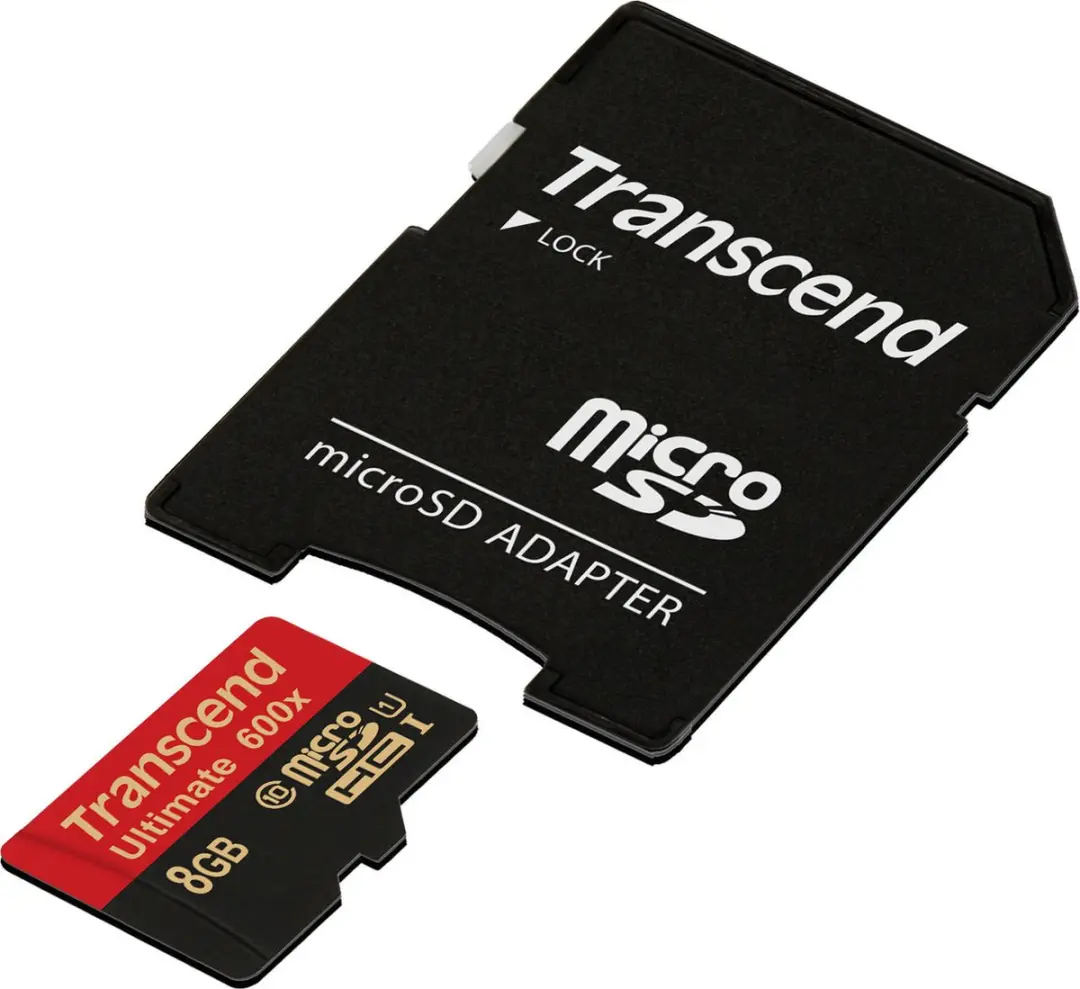 Transcend Ultimate 600x 8GB microSDHC Class 10
