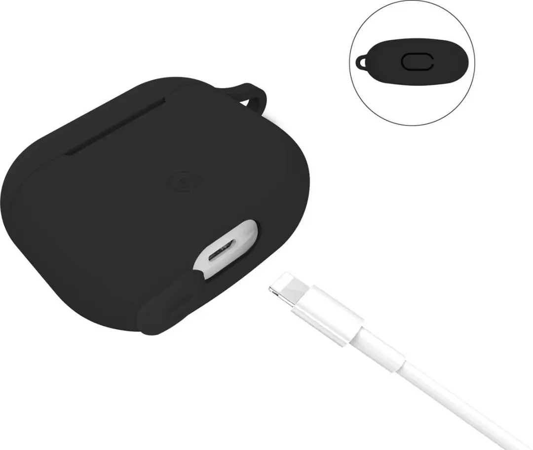 Celly Aircase Hoesje AirPods 3 - Zwart