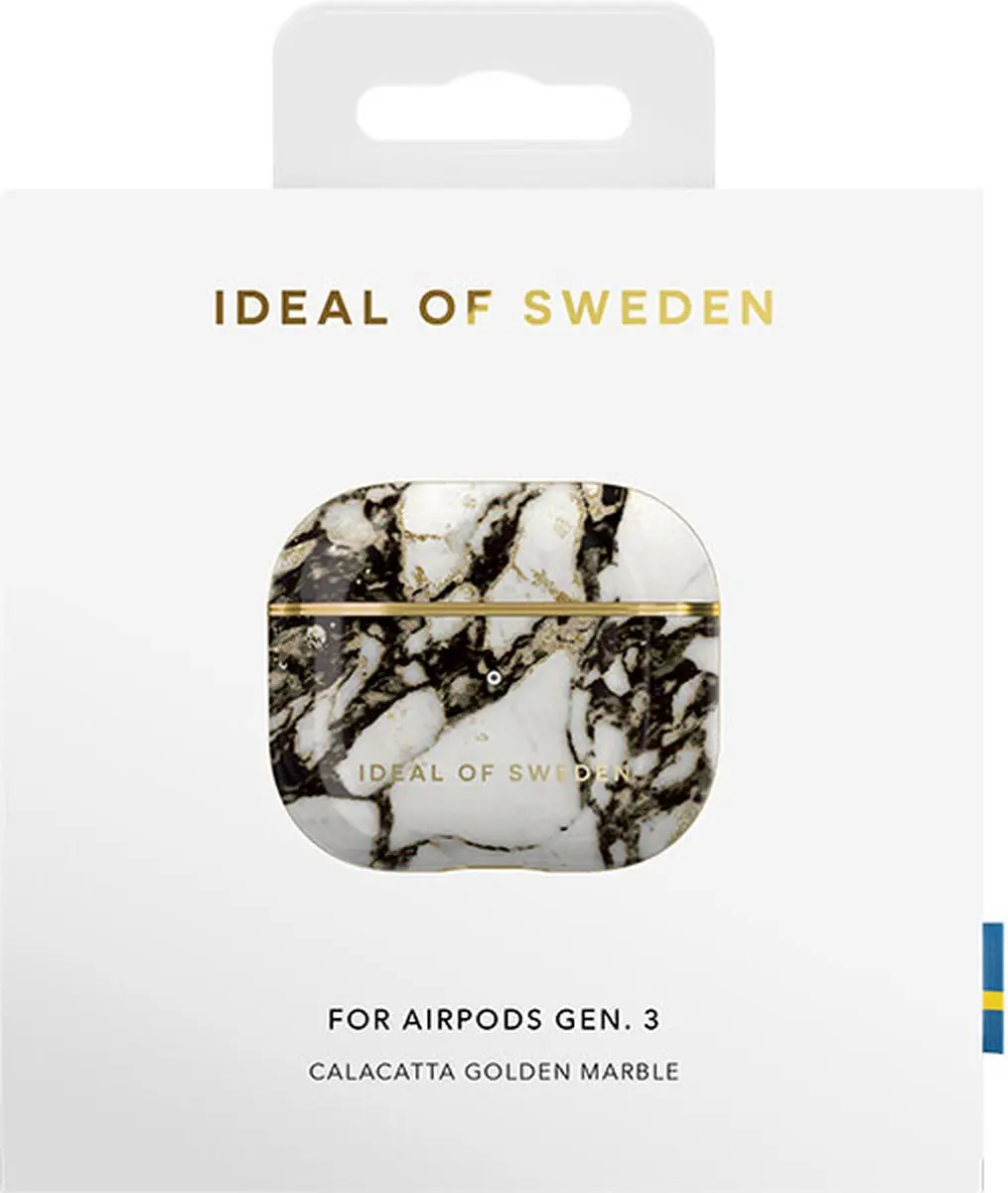 iDeal of Sweden AirPods 3 Hoesje - Calacatta Golden Marble