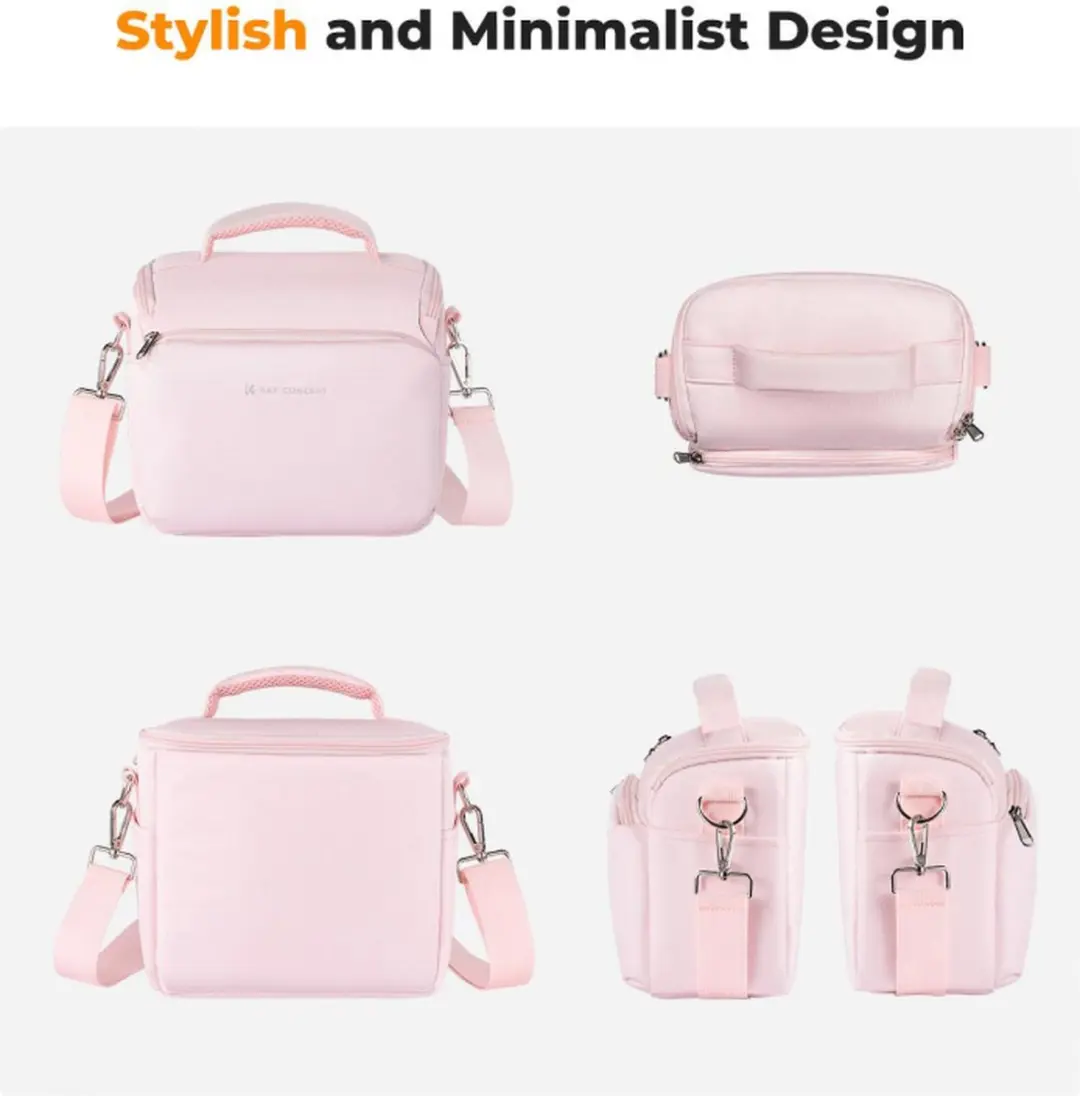 K&F Concept Camera Sling Tas 5L - Roze