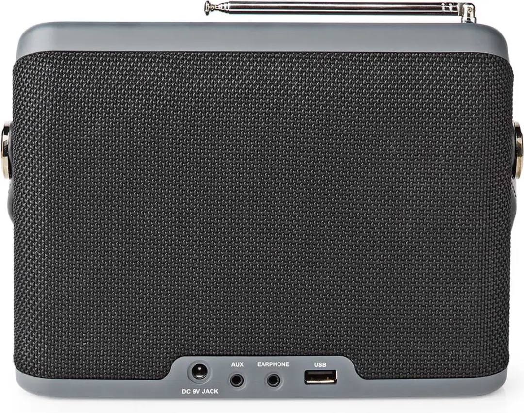 Nedis RDDB5200BK DAB+ Radio - Zwart - afbeelding 6 van 6