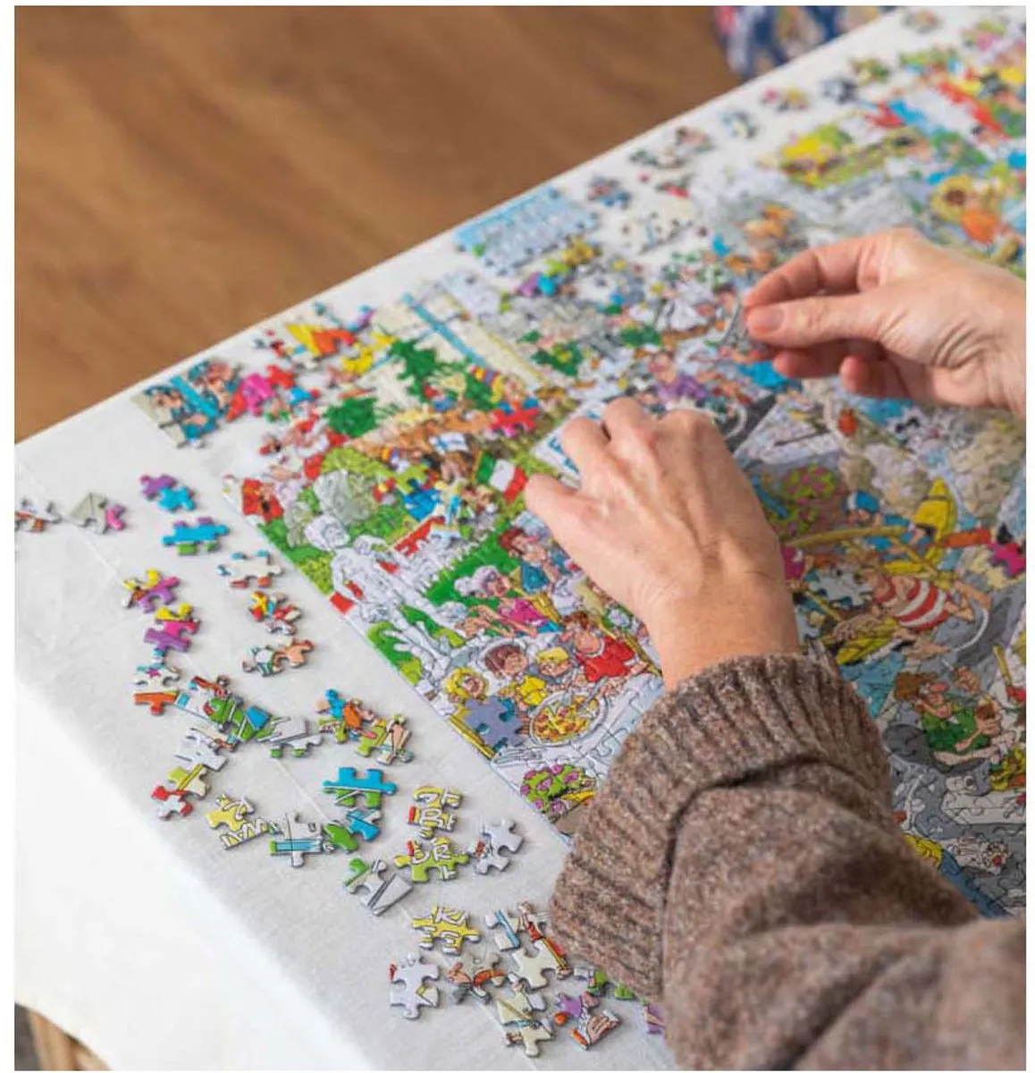 Jan van Haasteren De Winterspelen Legpuzzel 1000 Stuks