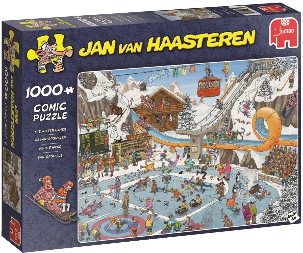 Jan van Haasteren De Winterspelen Legpuzzel 1000 Stuks