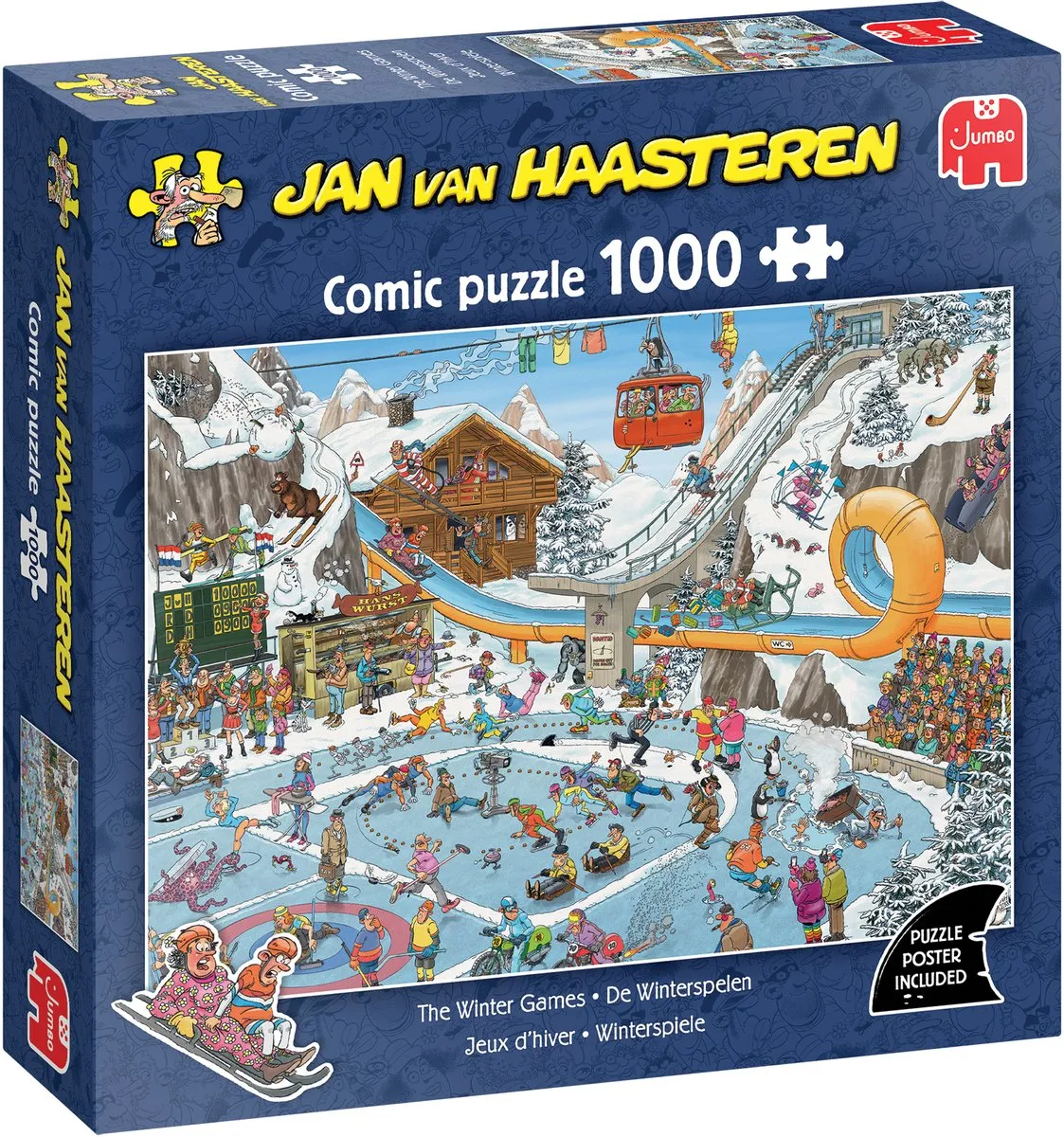 Jan van Haasteren De Winterspelen Legpuzzel 1000 Stuks