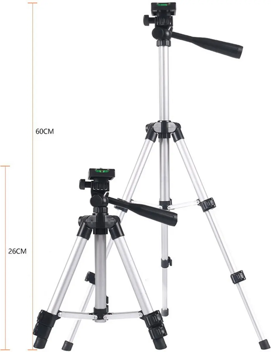 Sandberg Universal Statief 134-26 5464 - 3 Secties - Grijs