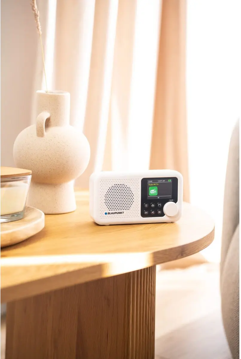Blaupunkt DR8WH Draagbare Radio FM DAB+ Bluetooth - Wit - afbeelding 6 van 6