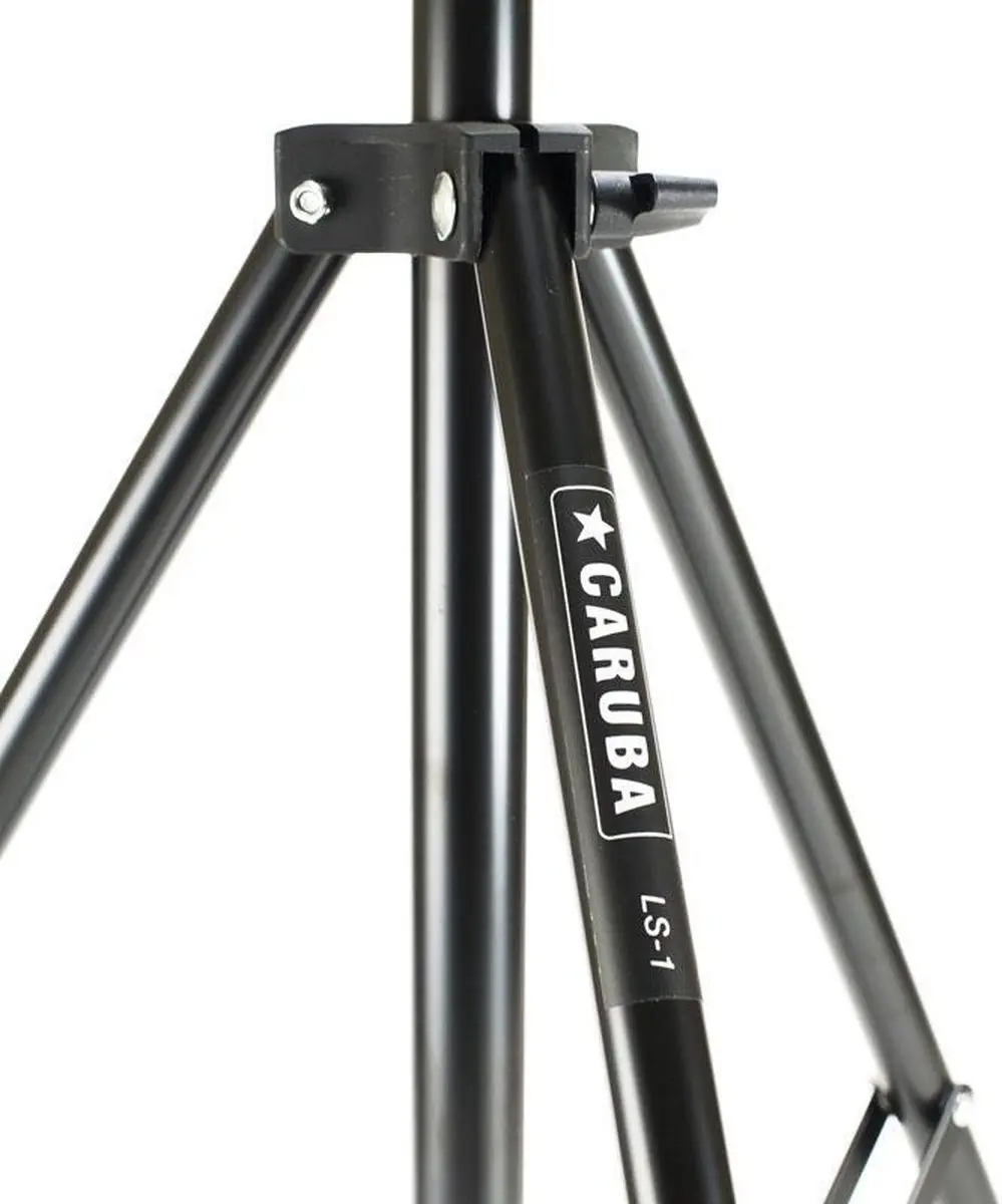 Caruba LS-1 Lampstatief 260cm - 3 Secties - Zwart